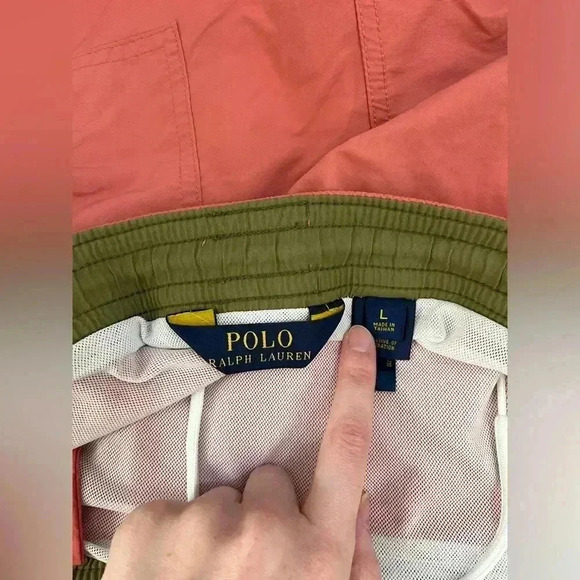 Polo ralph lauren like new coral peach swim shorts /‎ swim trunks - Picture 7 of 11